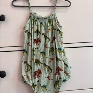 Posh Peanut Dinosaur buddy Bamboo Romper